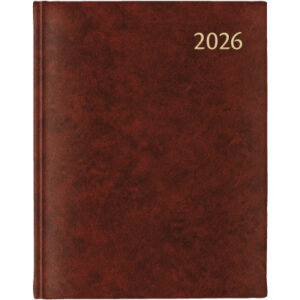 AURORA    Agenda Florence Largo     2026 3115R     1T/1S bordeaux ML    16.5x21cm