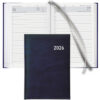 BIELLA    Geschäftsagenda Executive 2026 806510050 1T/1S blau ML      14.5x20.5cm – Bild 3