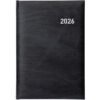 BIELLA    Geschäftsagenda Terminia  2026 806536020 1W/2S schwarz ML   14.5x20.5cm