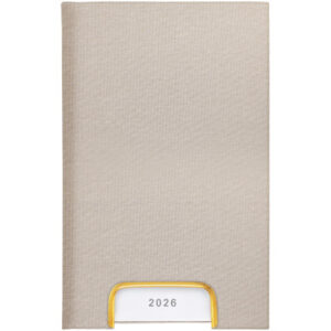 BIELLA    Geschäftsagenda Disponent 2026 807401100 1T/1S beige ML       10.1x16cm