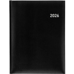 BIELLA    Geschäftsagenda Orario    2026 809301020 1W/2S schwarz ML   17.8x23.5cm