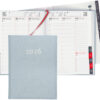 BIELLA    Geschäftsagenda Oraio     2026 809301060 1W/2S hellblau ML  17.8x23.5cm – Bild 3