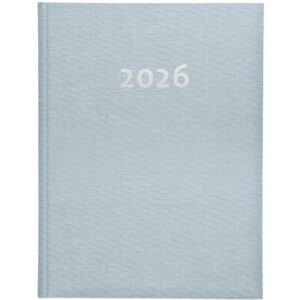 BIELLA    Geschäftsagenda Oraio     2026 809301060 1W/2S hellblau ML  17.8x23.5cm