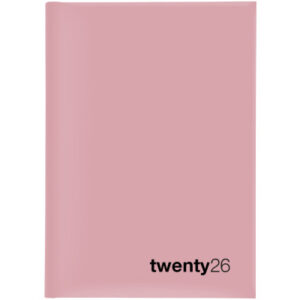 BIELLA    Geschäftsagenda Colorful  2026 809701400 1T/1S rosa ML      14.5x20.5cm