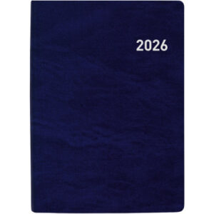 BIELLA    Taschenagenda Memento     2026 825401050 1W/2S blau ML      10.1x14.2cm