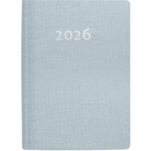 BIELLA    Taschenagenda Memento     2026 825401060 1W/2S hellblau ML  10.1x14.2cm