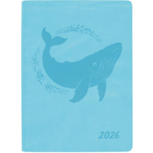 BIELLA    Taschenagenda Memento     2026 825715060 1W/2S hellblau ML  10.1x14.2cm