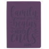BIELLA    Taschenagenda Memento     2026 825715420 1W/2S violett ML   10.1x14.2cm