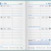 BIELLA    Taschenagenda Colorful    2026 830760310 1W/2S salb.grün ML  8.7x15.3cm – Bild 2