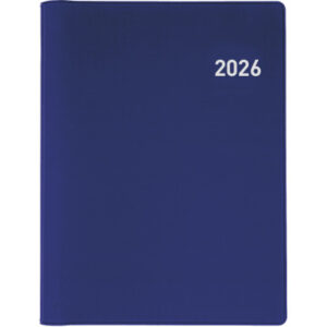 BIELLA    TA Memento Wire-O         2026 858673050 1W/2S blau ML      10.1x14.2cm