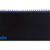 BIELLA    Pultkalender Longatti     2026 886271020 1W/2S Wire-O sw ML 29.8x11.7cm