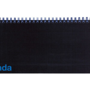 BIELLA    Pultkalender Longatti     2026 886271020 1W/2S Wire-O sw ML 29.8x11.7cm