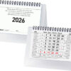 BIELLA    Pultkalender Desktop      2026 887061000 1M/1S Basic ws ML  14.8x10.5cm – Bild 3
