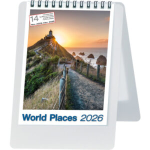 BIELLA    Pultkalender Imago        2026 887160000 1M/1S World pl. ML 10.5x14.8cm