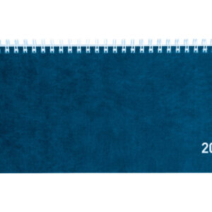 BIELLA    Pultkalender Seplana      2026 888371050 1W/2S blau ML      29.8x11.7cm