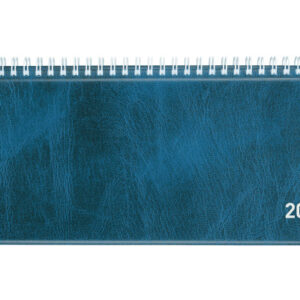 BIELLA    Pultkalender Seplana      2026 888374050 1W/2S blau ML      29.8x11.7cm