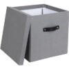 BIGSO BOX Aufbewahrungsbox Logan 154133L03 grau            31.5x31.5x31cm – Bild 3