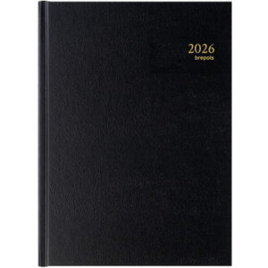 BREPOLS   Agenda Bremax 2 Santex    2026 26.3.0006 1T/2S schwarz          21x29cm