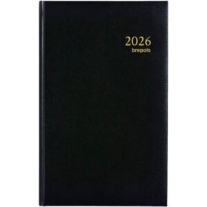 BREPOLS   Agenda Brefix 16 Lima     2026 26.3.0008 1T/1S schwarz          12x20cm
