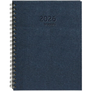 BREPOLS   Agenda Omega 30 Kazar     2026 26.3.0012 1W/2S schwarz          21x29cm