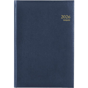 BREPOLS   Agenda Omega Lima Kul.    2026 26.3.0015 1W/2S blau             21x29cm
