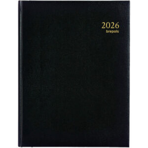 BREPOLS   Agenda Ambassador Lima    2026 26.3.0047 1T/1S schwarz          17x22cm