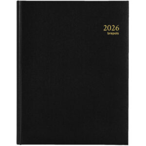 BREPOLS   Agenda Timing Lima Kul.   2026 26.3.0054 1W/2S schwarz          17x22cm