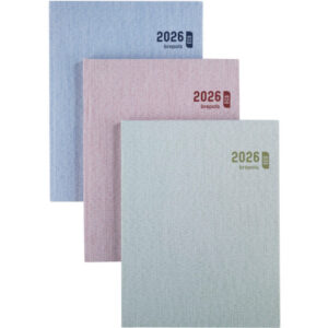 BREPOLS   Agenda Timing Toile Ocean 2026 26.3.1422 1W/2S ass.           17.1x22cm