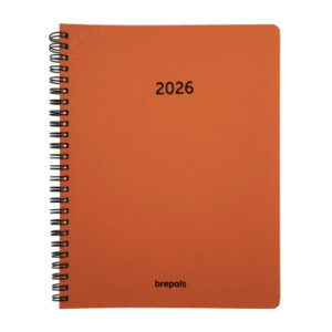 BREPOLS   Agenda Timing Calvi       2026 26.3.1398 1W/2S orange         17.1x22cm