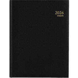 BREPOLS   Agenda Timing Lima        2026 26.3.1335 1W/2S schwarz        17.1x22cm