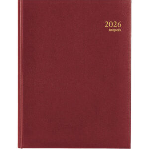 BREPOLS   Agenda Timing Lima        2026 26.3.1337 1W/2S bordeaux       17.1x22cm