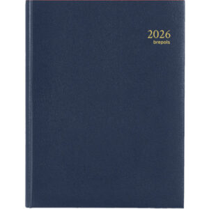 BREPOLS   Agenda Timing Lima        2026 26.3.1341 1W/2S blau           17.1x22cm