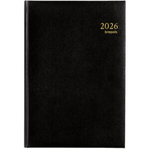 BREPOLS   Agenda Minister Lima Ku.  2026 26.3.0083 1T/1S schwarz               A5