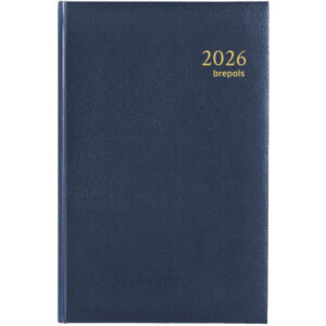 BREPOLS   Agenda Saturnus 231 Lima  2026 26.3.0093 1W/2S blau           13.5x21cm