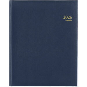 BREPOLS   Agenda Concorde Lima Ku.  2026 26.3.0100 1W/2S blau             21x27cm