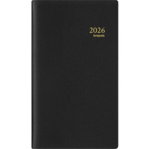 BREPOLS   Agenda Notaplan Genova    2026 26.3.0164 1W/1S schwarz           9x16cm