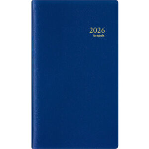 BREPOLS   Agenda Notaplan Genova    2026 26.3.1273 1W/2S blau          9.5x16.6cm