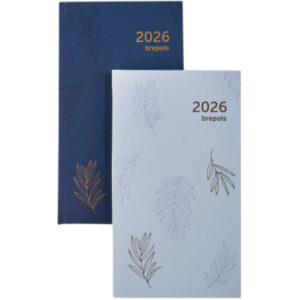 BREPOLS   Agenda Interp. Tro.Flower 2026 26.3.1336 1W/2S ass.              9x16cm