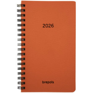 BREPOLS   Agenda Interplan Calvi    2026 26.3.1405 1W/2S orange            9x16cm