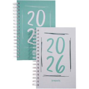 BREPOLS   Agenda Pocket Doodle Dash 2026 26.3.1406 1W/2S ass.             10x15cm