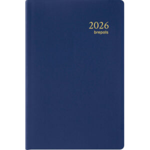 BREPOLS   Agenda Delta Seta         2026 26.3.1264 1W/1S blau          8.4x12.4cm