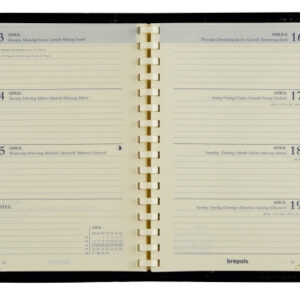 BREPOLS   Agenda Delta              2026 26.3.0261 1W/2S Ers. chamois  8.5x12.5cm
