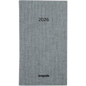 BREPOLS   Agenda Notavision Dubl.   2026 26.3.1483 1W/2S grün              9x16cm