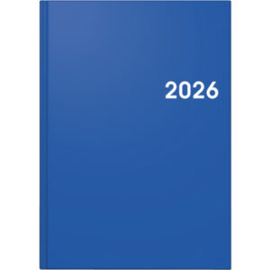 BRUNNEN   Buchkalender              2026 079561036 1T/1S blau ML               A5