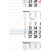 BÜHNER    3-Monatskalender          2026 M3KPNBL-R ML                     30x56cm – Bild 2