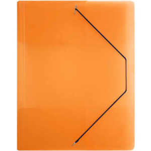 BÜROLINE  Gummibandmappe              A4 614530    orange, Kunststoff