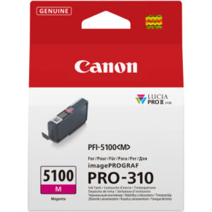 CANON     Tintenpatrone          magenta PFI-5100  iPF PRO-310               14ml