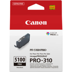 CANON     Tintenpatrone    photo schwarz PFI-5100  iPF PRO-310               14ml