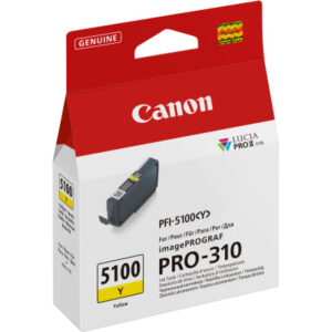 CANON     Tintenpatrone           yellow PFI-5100  iPF PRO-310               14ml