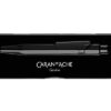 CARAN D'A Kugelschreiber 849 XL 850.496   Black Code, mit Metalletui – Bild 3